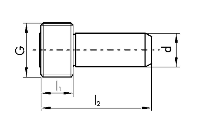 Kühlmittelrohr HSK63 M18x1, d12, L34,5
montiert mit 2x O-Ring