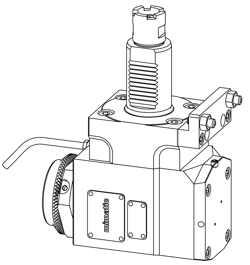Angetriebenes Werkzeug VDI40 Winkel-Einheit 90° Angetriebenes Werkzeug VDI40 Winkel-Einheit 90°