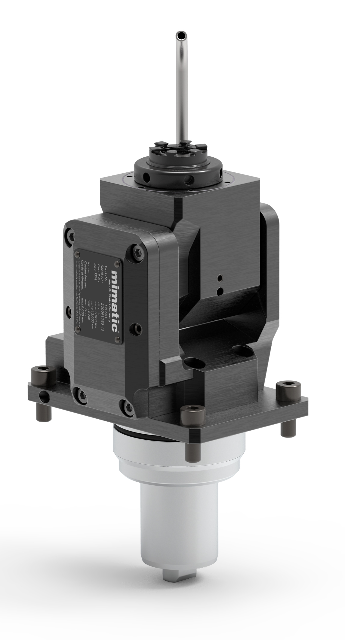 Angetriebenes Werkzeug BMT68 Winkelschwenkeinheit +/- 107° Angetriebenes Werkzeug BMT68 Winkelschwenkeinheit +/- 107°