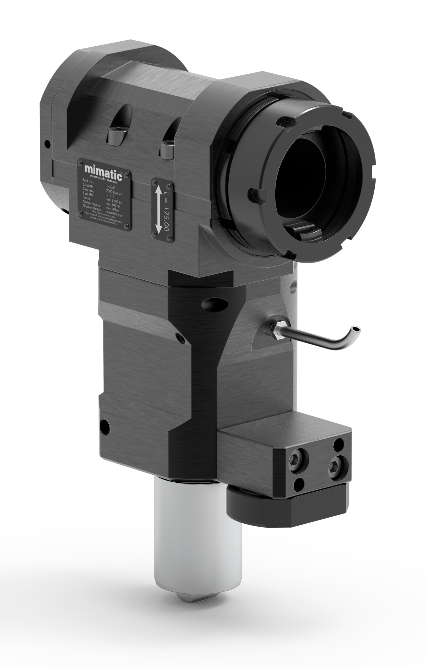 Angetriebenes Werkzeug VDI50 Winkel-Einheit 90° Angetriebenes Werkzeug VDI50 Winkel-Einheit 90°