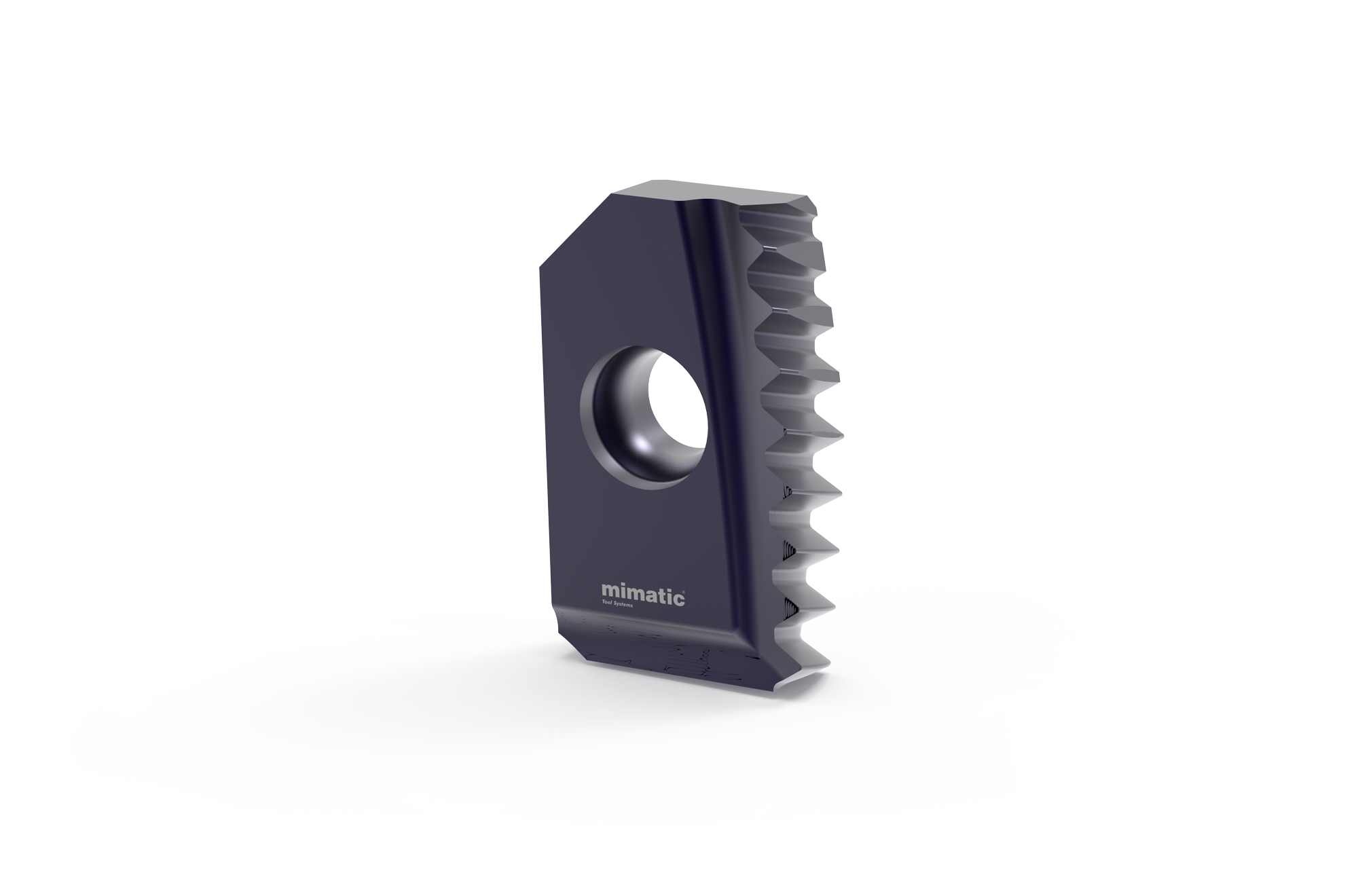 Gewindefräsplatte TrioCUT 12 55°