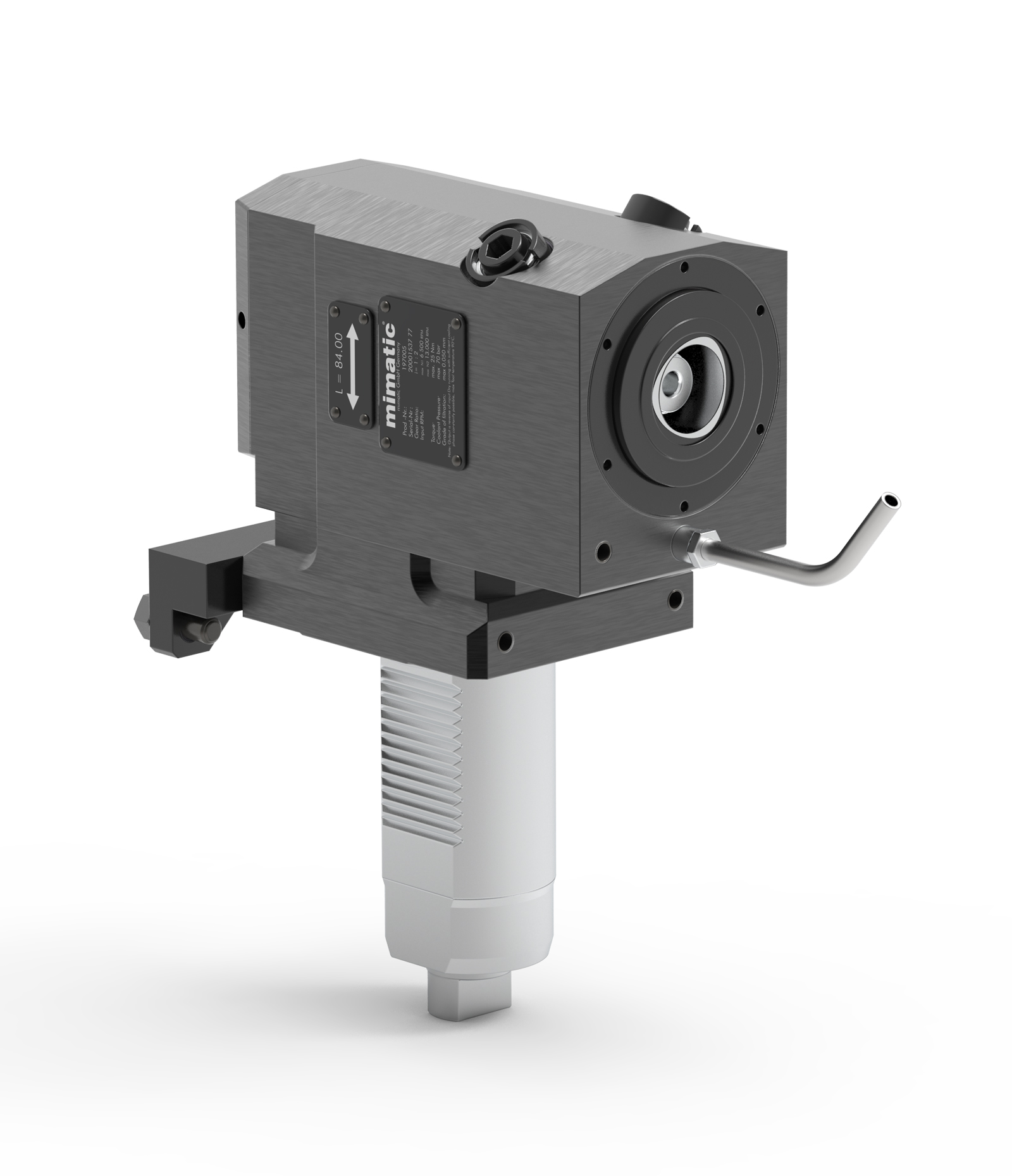 Angetriebenes Werkzeug VDI50 Winkel-Einheit 90° Angetriebenes Werkzeug VDI50 Winkel-Einheit 90°