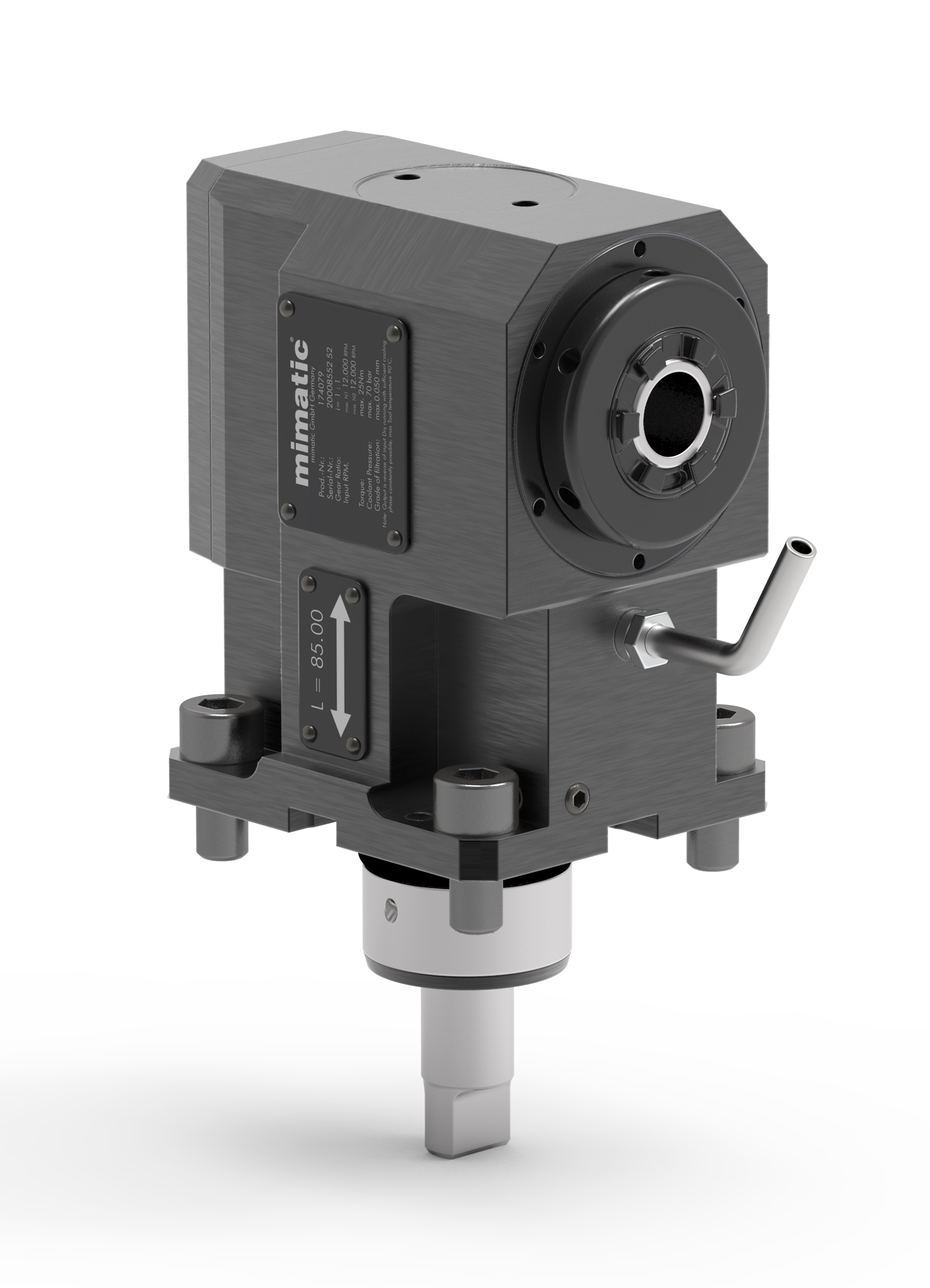 Angetriebenes Werkzeug BMT40 Winkel-Einheit 90° Angetriebenes Werkzeug BMT40 Winkel-Einheit 90°