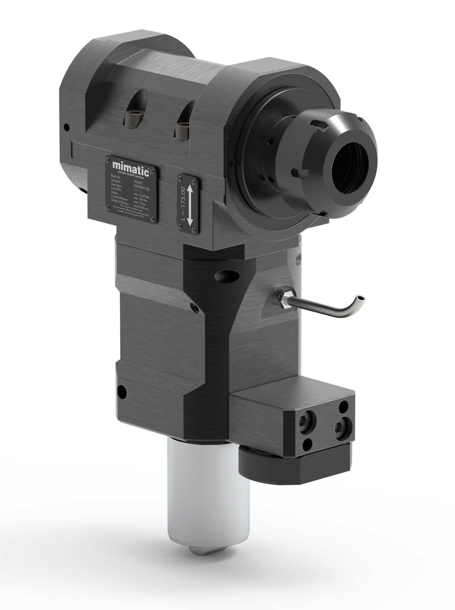 Angetriebenes Werkzeug VDI50 Winkel-Einheit 90° Angetriebenes Werkzeug VDI50 Winkel-Einheit 90°