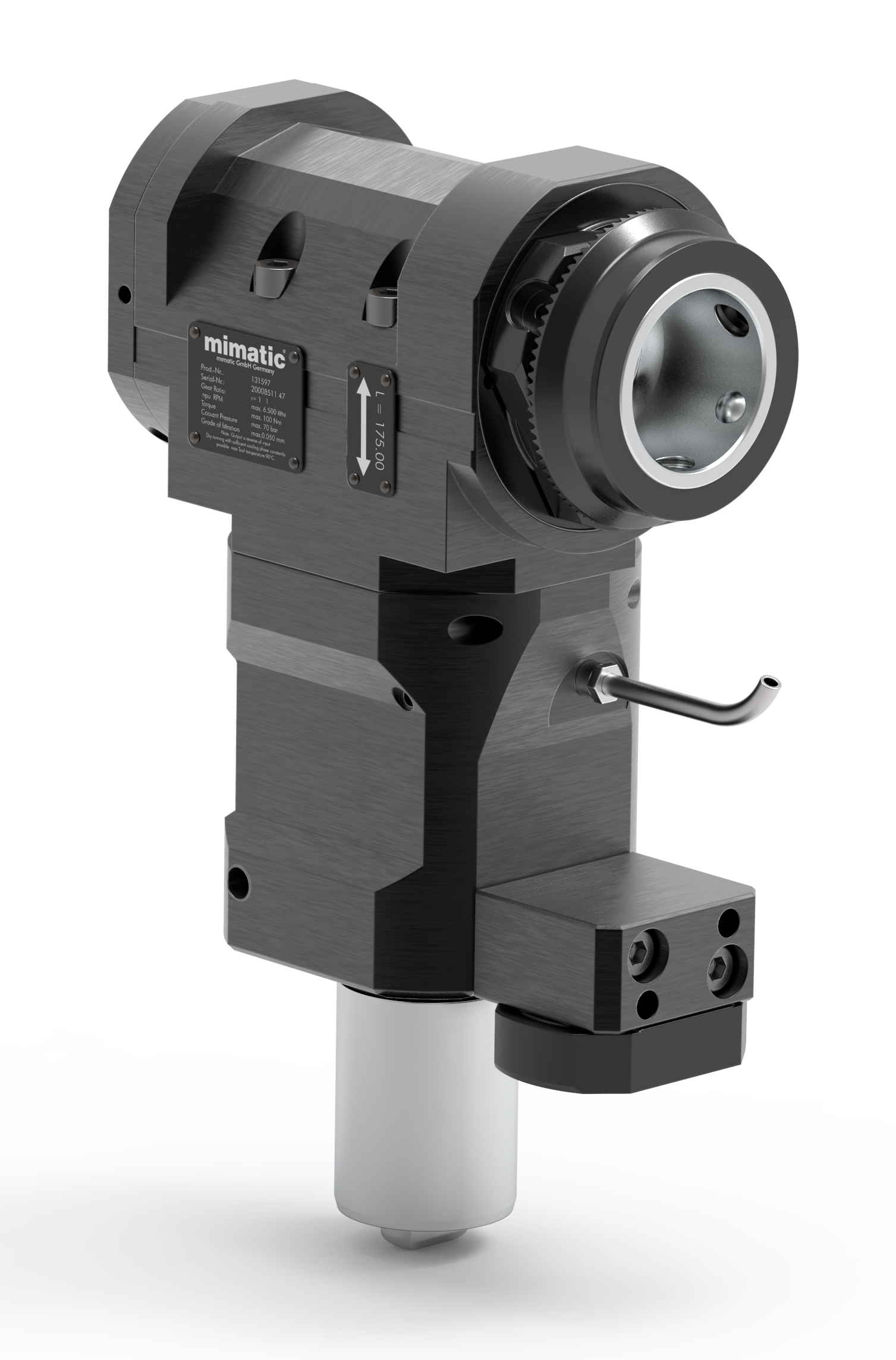 Angetriebenes Werkzeug VDI50 Winkel-Einheit 90° Angetriebenes Werkzeug VDI50 Winkel-Einheit 90°