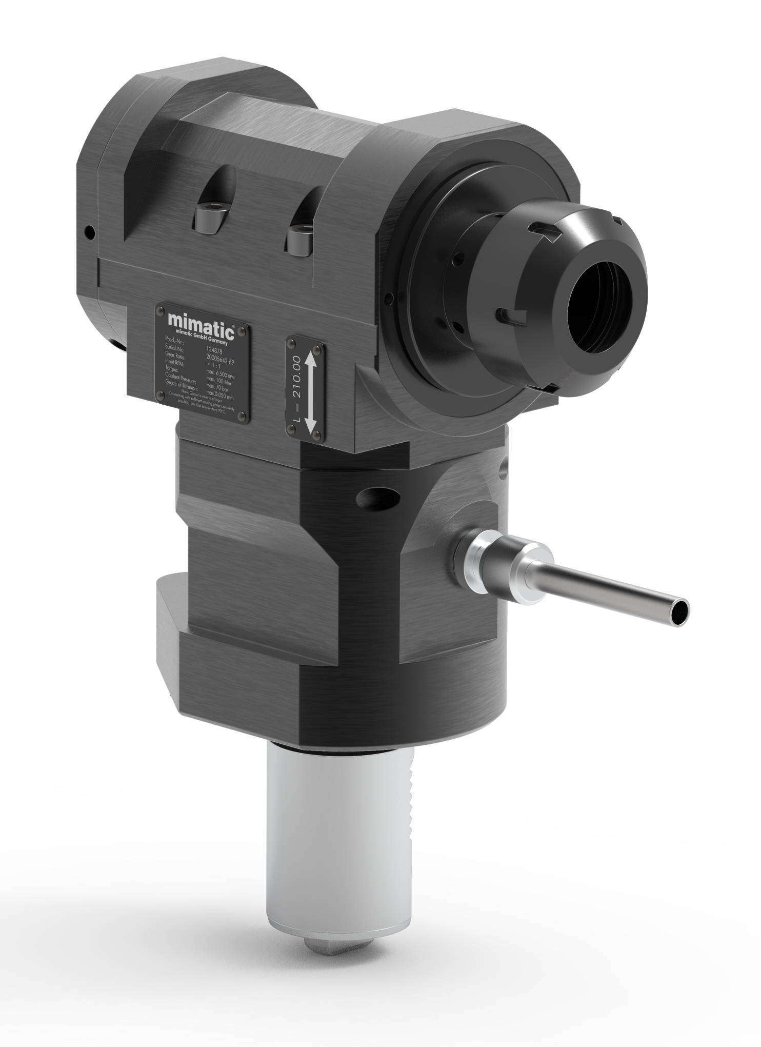 Angetriebenes Werkzeug VDI50 Winkel-Einheit 90° Angetriebenes Werkzeug VDI50 Winkel-Einheit 90°