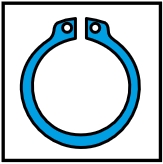 Sicherungsring-Einstiche DIN471/472 mit Kantenbruch