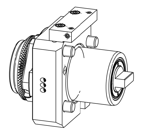 Angetriebenes Werkzeug BMT60 Gerade Einheit Angetriebenes Werkzeug BMT60 Gerade Einheit
