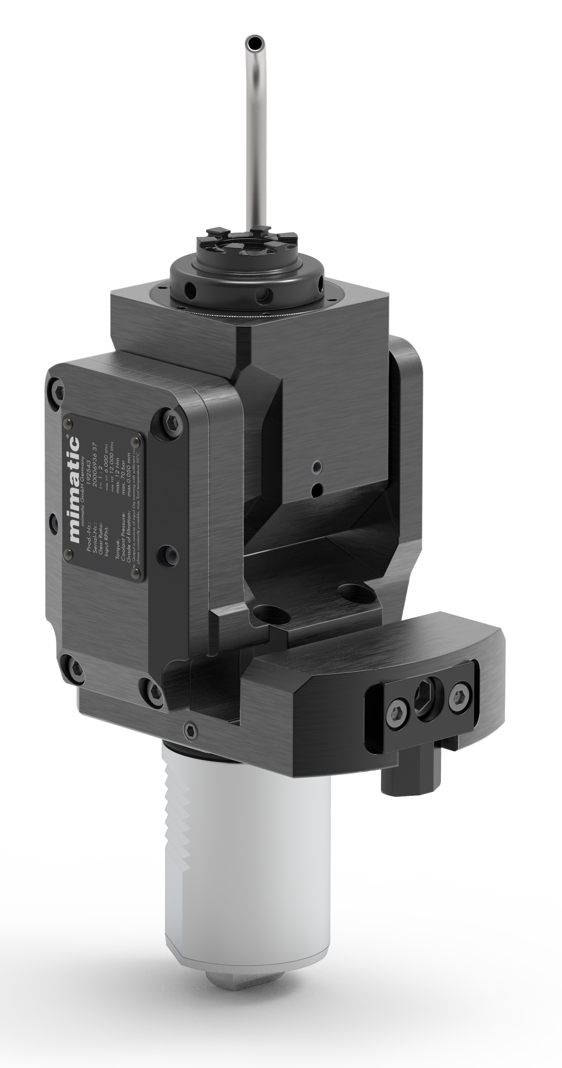 Angetriebenes Werkzeug VDI50 Winkelschwenkeinheit +/- 107° Angetriebenes Werkzeug VDI50 Winkelschwenkeinheit +/- 107°