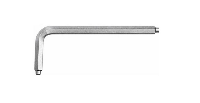 Sechskant-Winkelschlüssel SW 6 für DIN6912 mit Zapfen