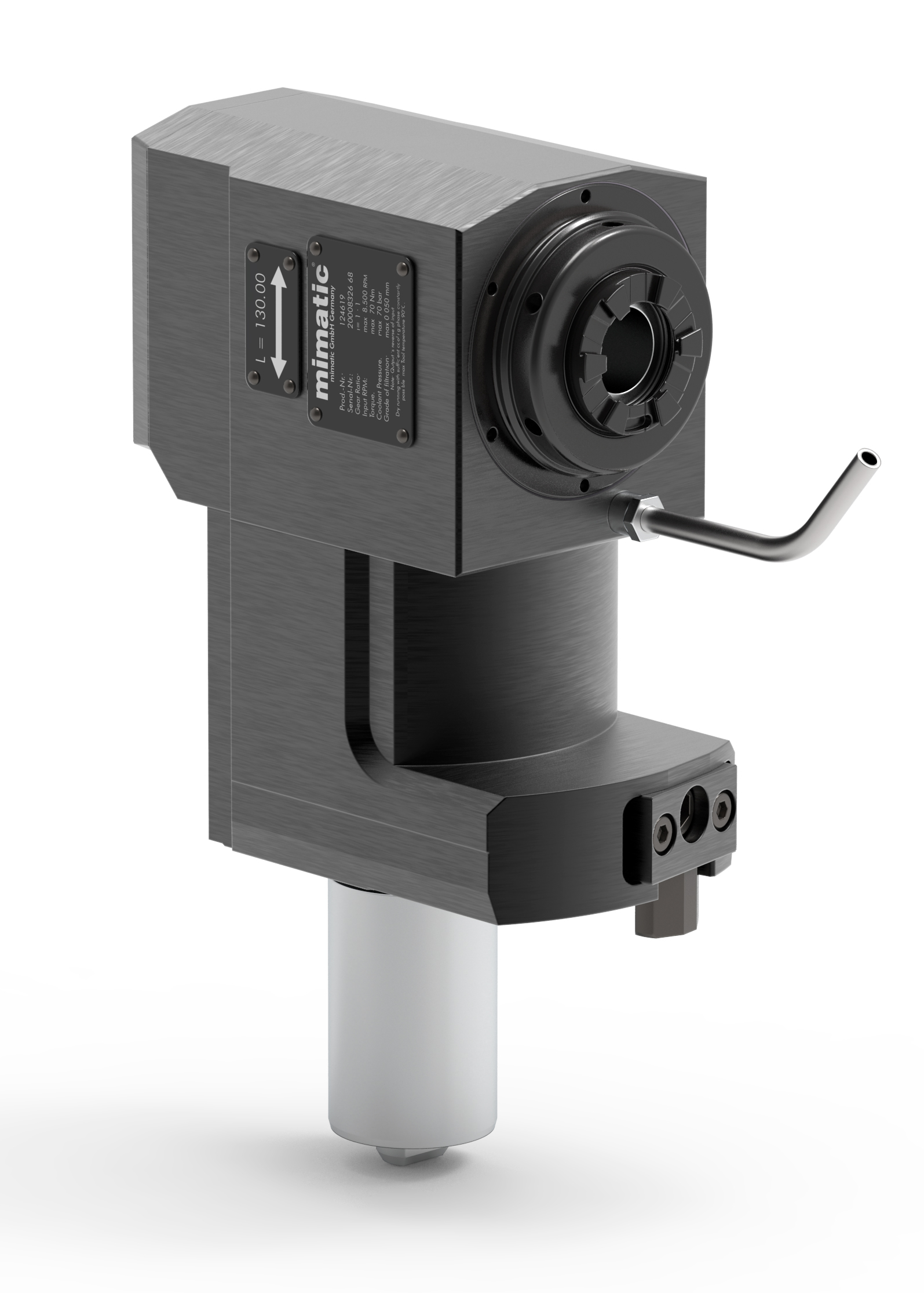 Angetriebenes Werkzeug VDI40 Winkel-Einheit 90° Angetriebenes Werkzeug VDI40 Winkel-Einheit 90°