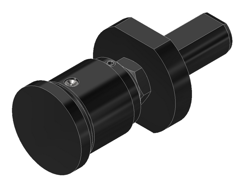 VDI-Werkstoffanschlag VDI30 MW
mitlaufend, verstellbar