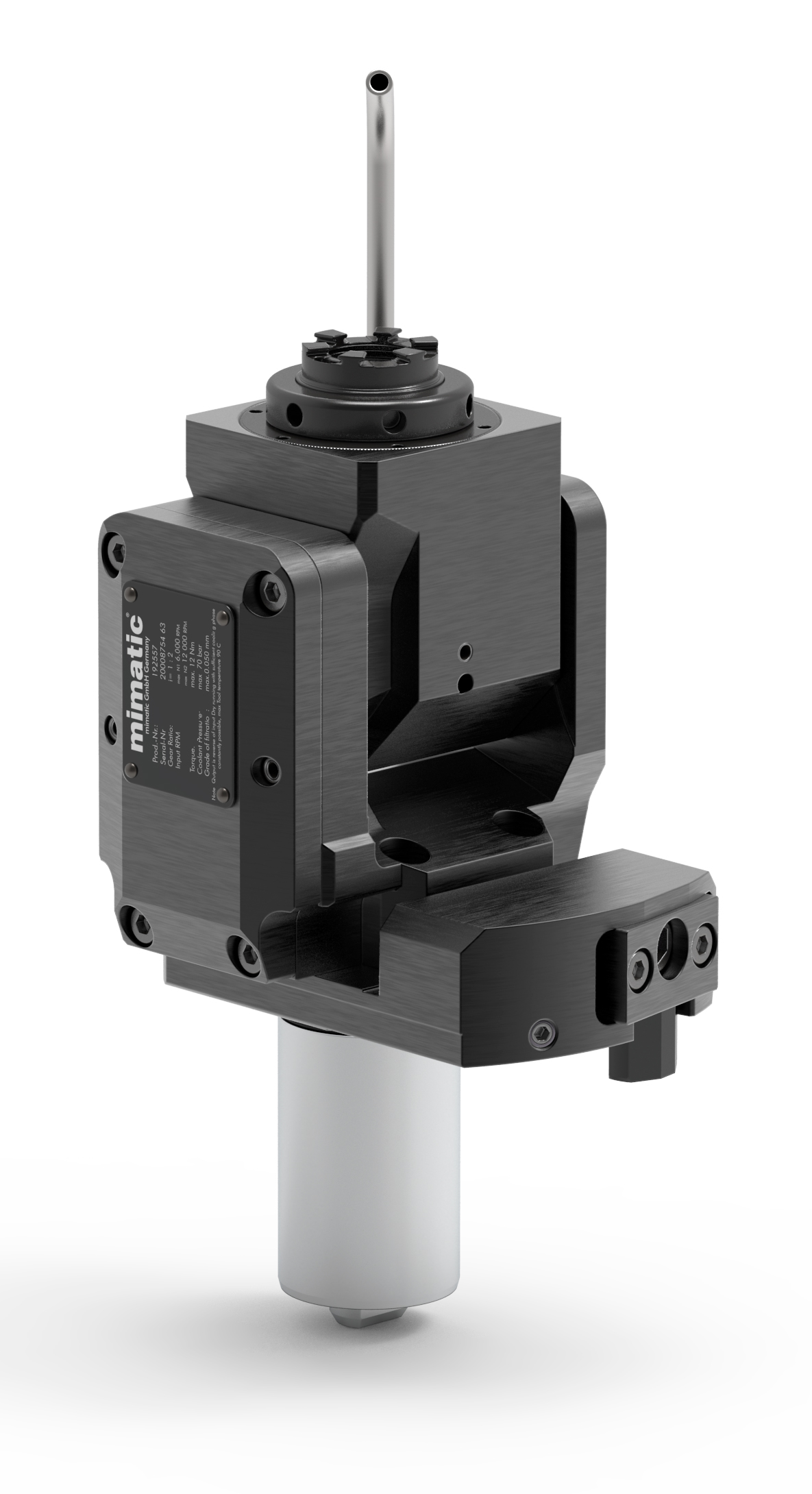 Angetriebenes Werkzeug VDI40 Winkelschwenkeinheit +/- 107° Angetriebenes Werkzeug VDI40 Winkelschwenkeinheit +/- 107°