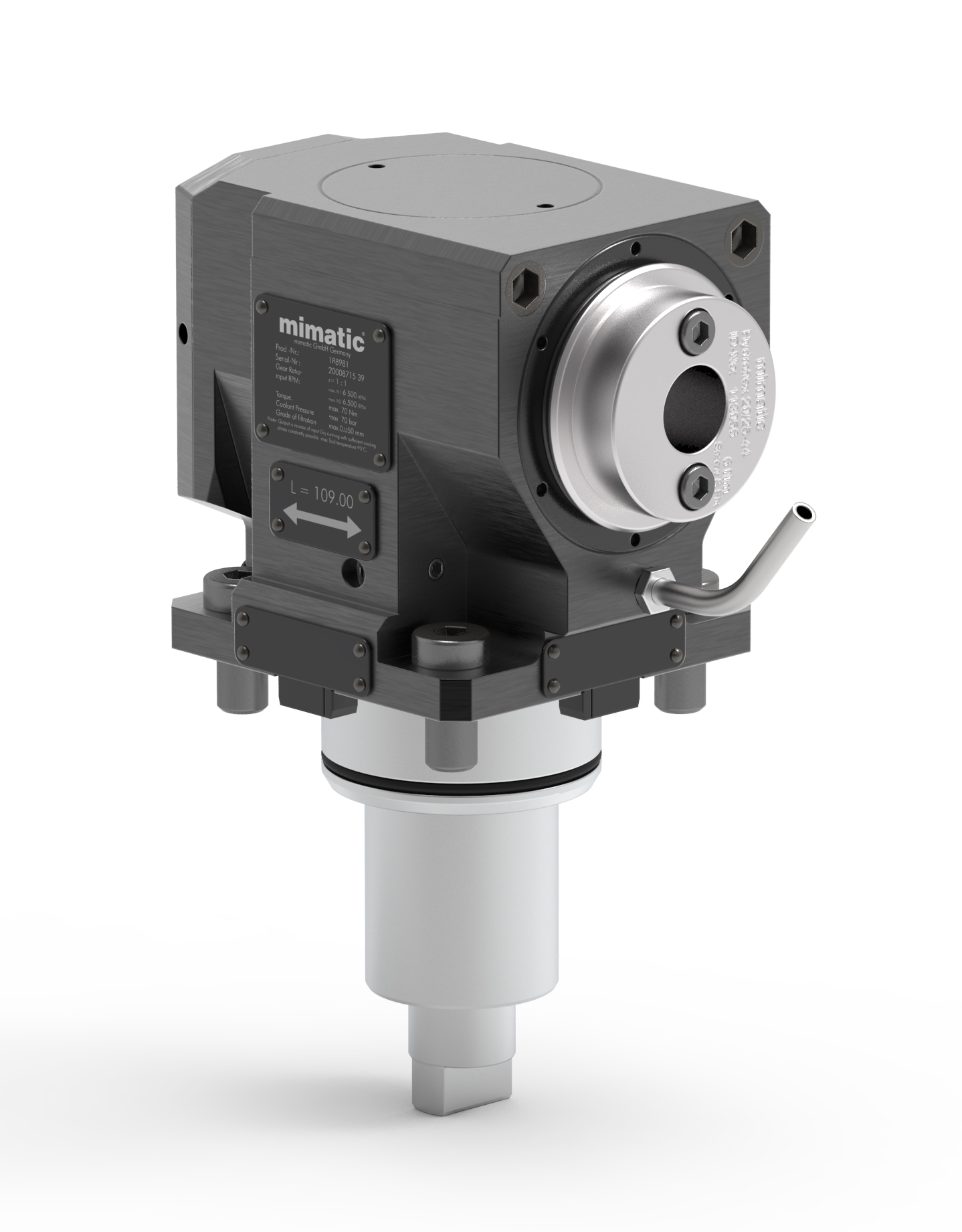 Angetriebenes Werkzeug BMT65 Winkel-Einheit 90° Angetriebenes Werkzeug BMT65 Winkel-Einheit 90°