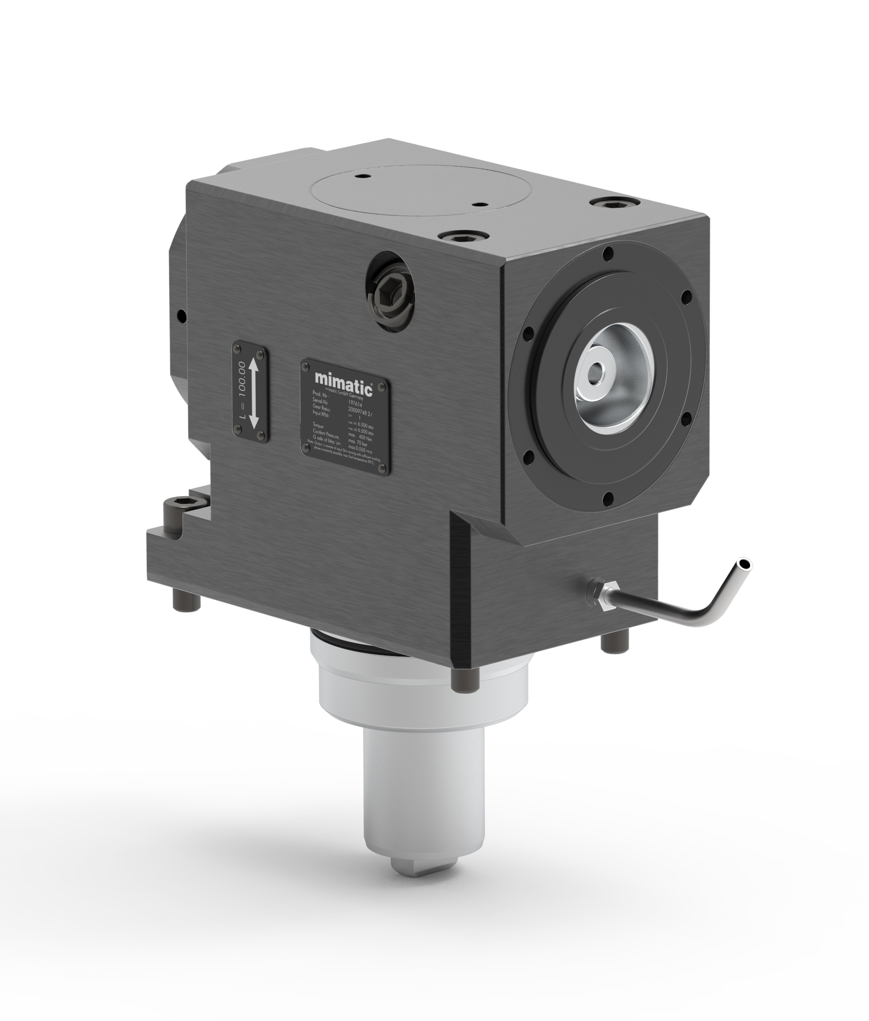 Angetriebenes Werkzeug BMT80 Winkel-Einheit 90° Angetriebenes Werkzeug BMT80 Winkel-Einheit 90°