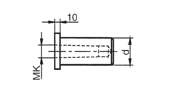Bohrer-Einsatzhülse MK3 D50