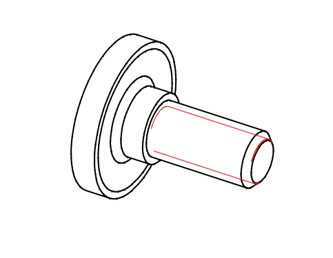 Spannschraube PS9 M4x7,5