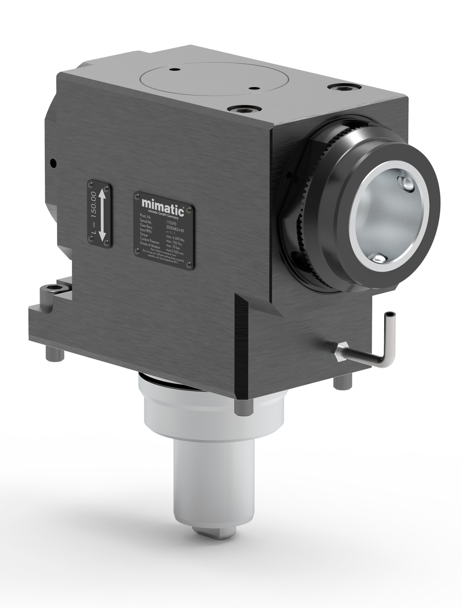 Angetriebenes Werkzeug BMT80 Winkel-Einheit 90° Angetriebenes Werkzeug BMT80 Winkel-Einheit 90°