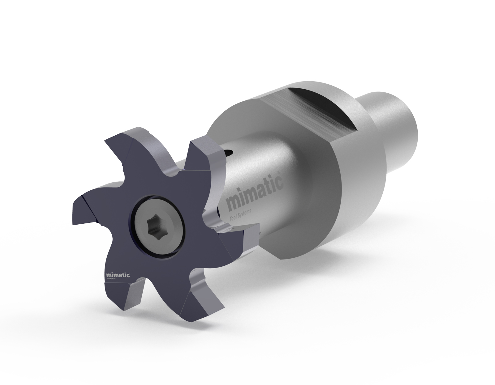 Einschraubfräskörper PolyMILL P25 M12  L1=24,9