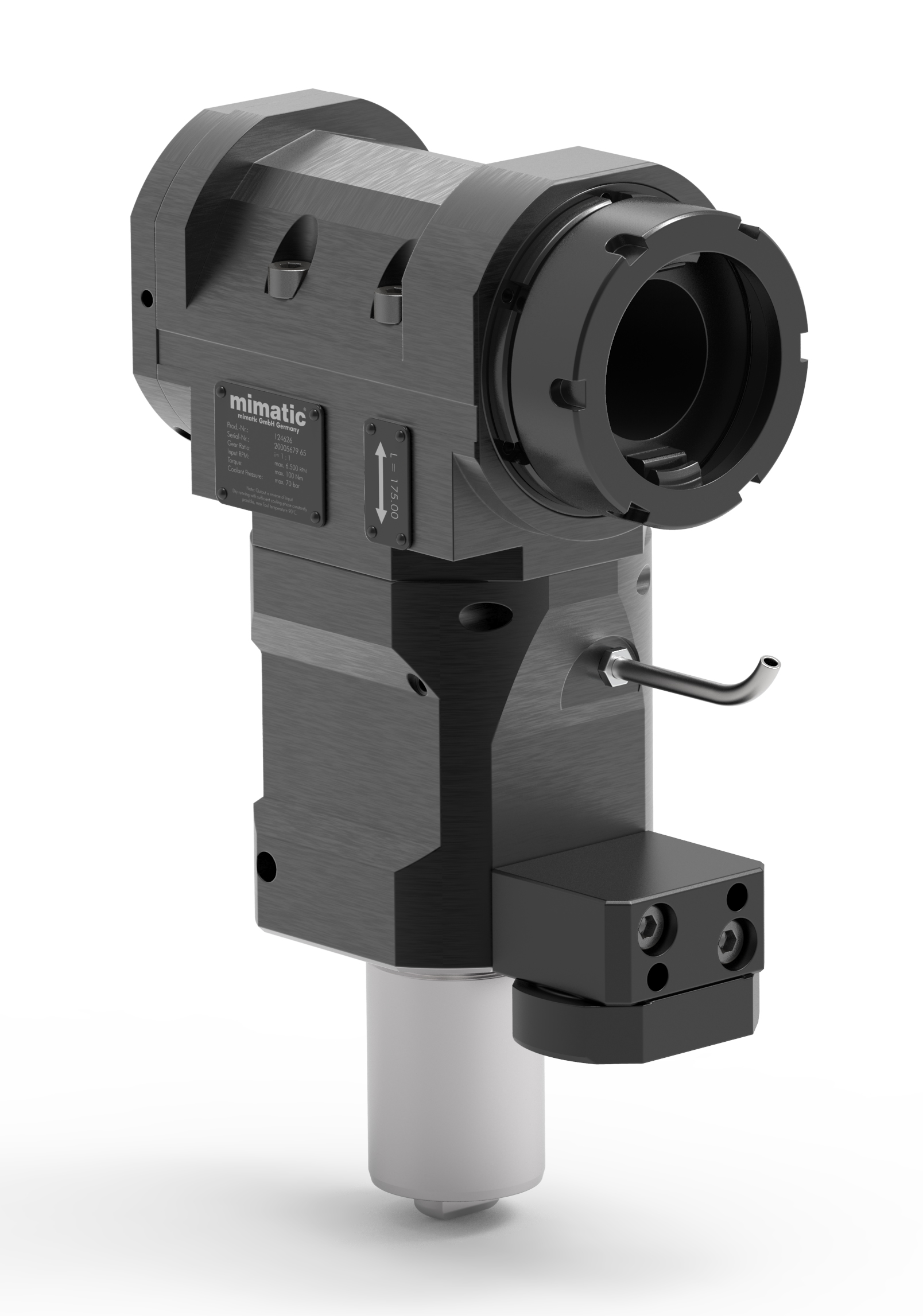 Angetriebenes Werkzeug VDI50 Winkel-Einheit 90° Angetriebenes Werkzeug VDI50 Winkel-Einheit 90°