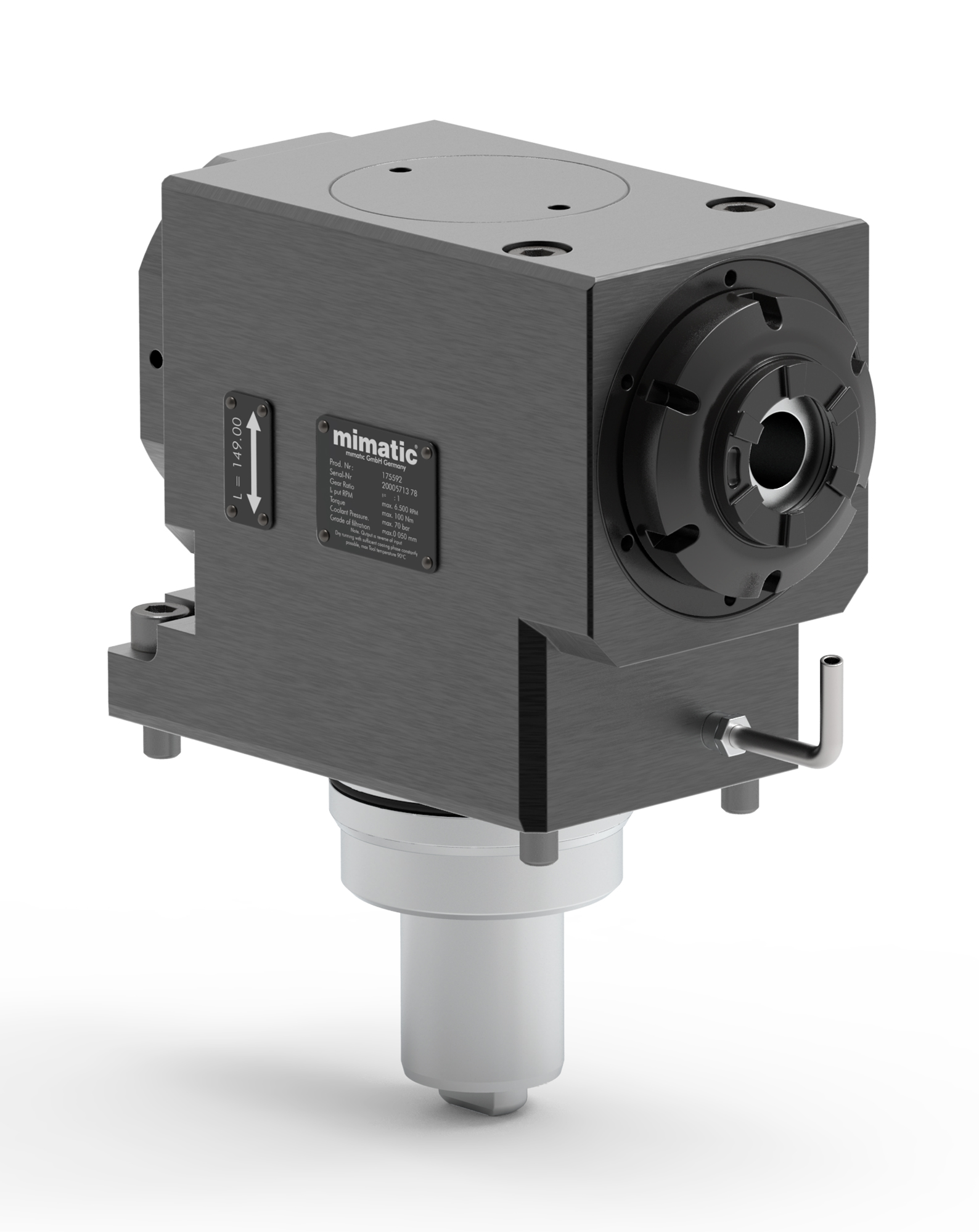 Angetriebenes Werkzeug BMT80 Winkel-Einheit 90° Angetriebenes Werkzeug BMT80 Winkel-Einheit 90°