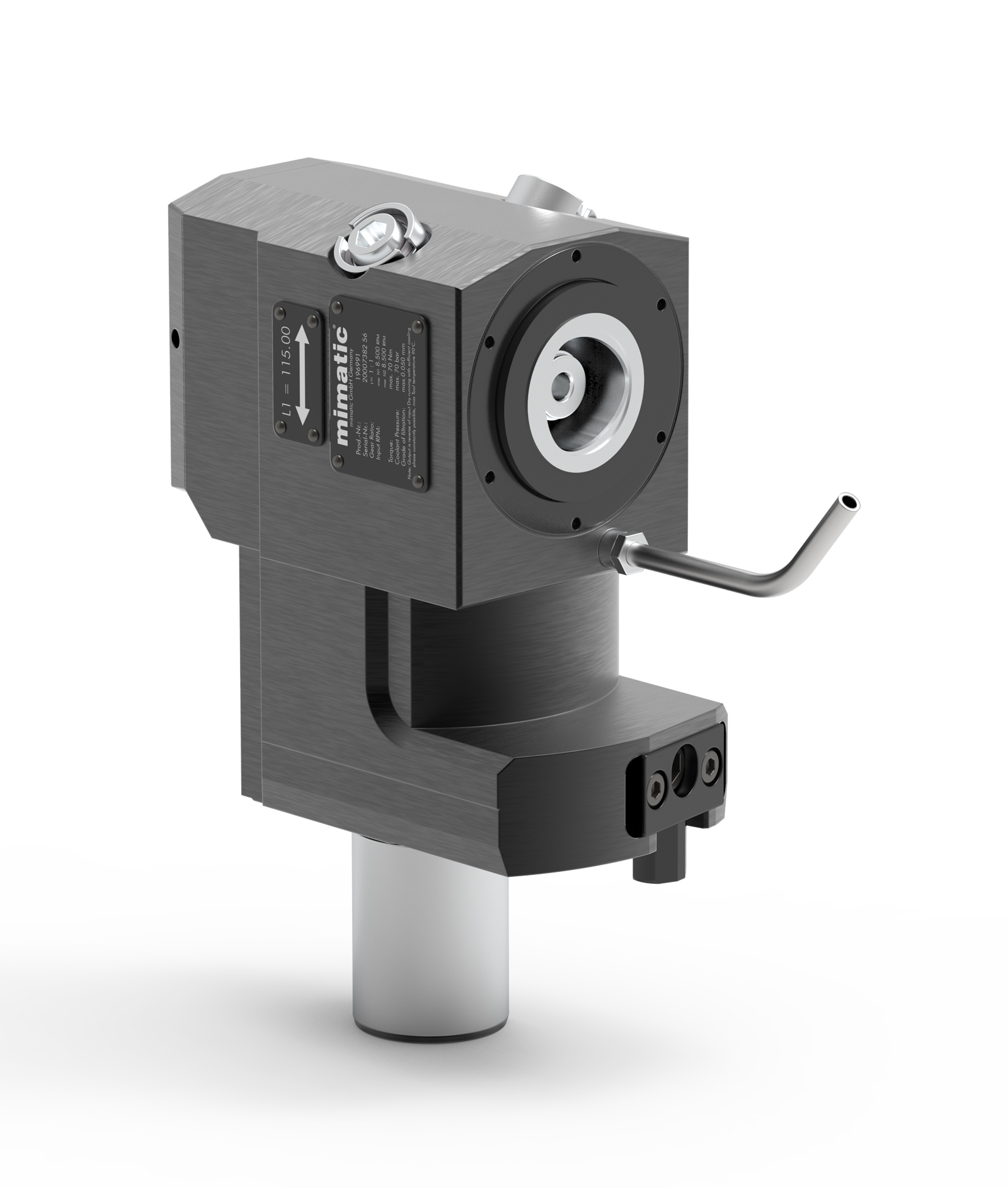 Angetriebenes Werkzeug VDI40 Winkel-Einheit 90° Angetriebenes Werkzeug VDI40 Winkel-Einheit 90°