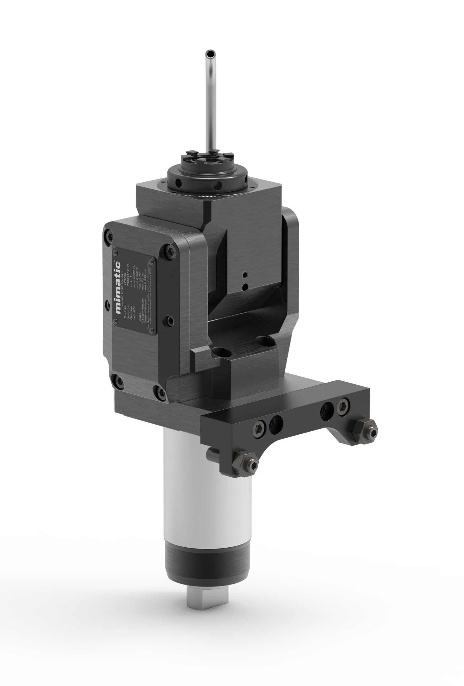 Angetriebenes Werkzeug VDI50 Winkelschwenkeinheit +/- 107° Angetriebenes Werkzeug VDI50 Winkelschwenkeinheit +/- 107°