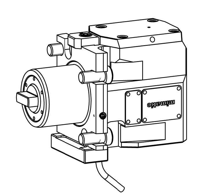 Angetriebenes Werkzeug BMT60 Winkel-Einheit 90° Angetriebenes Werkzeug BMT60 Winkel-Einheit 90°