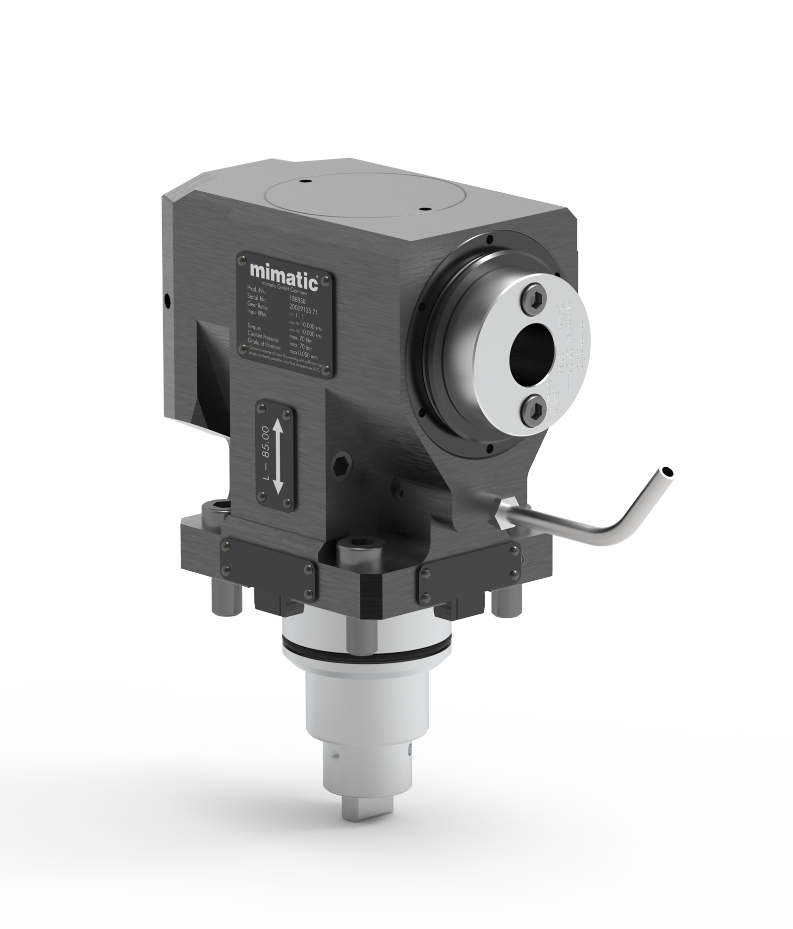 Angetriebenes Werkzeug BMT55 Winkel-Einheit 90° Angetriebenes Werkzeug BMT55 Winkel-Einheit 90°