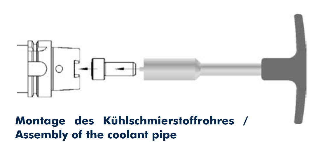 Steckschlüssel für Kühlmittelrohr HSK 100