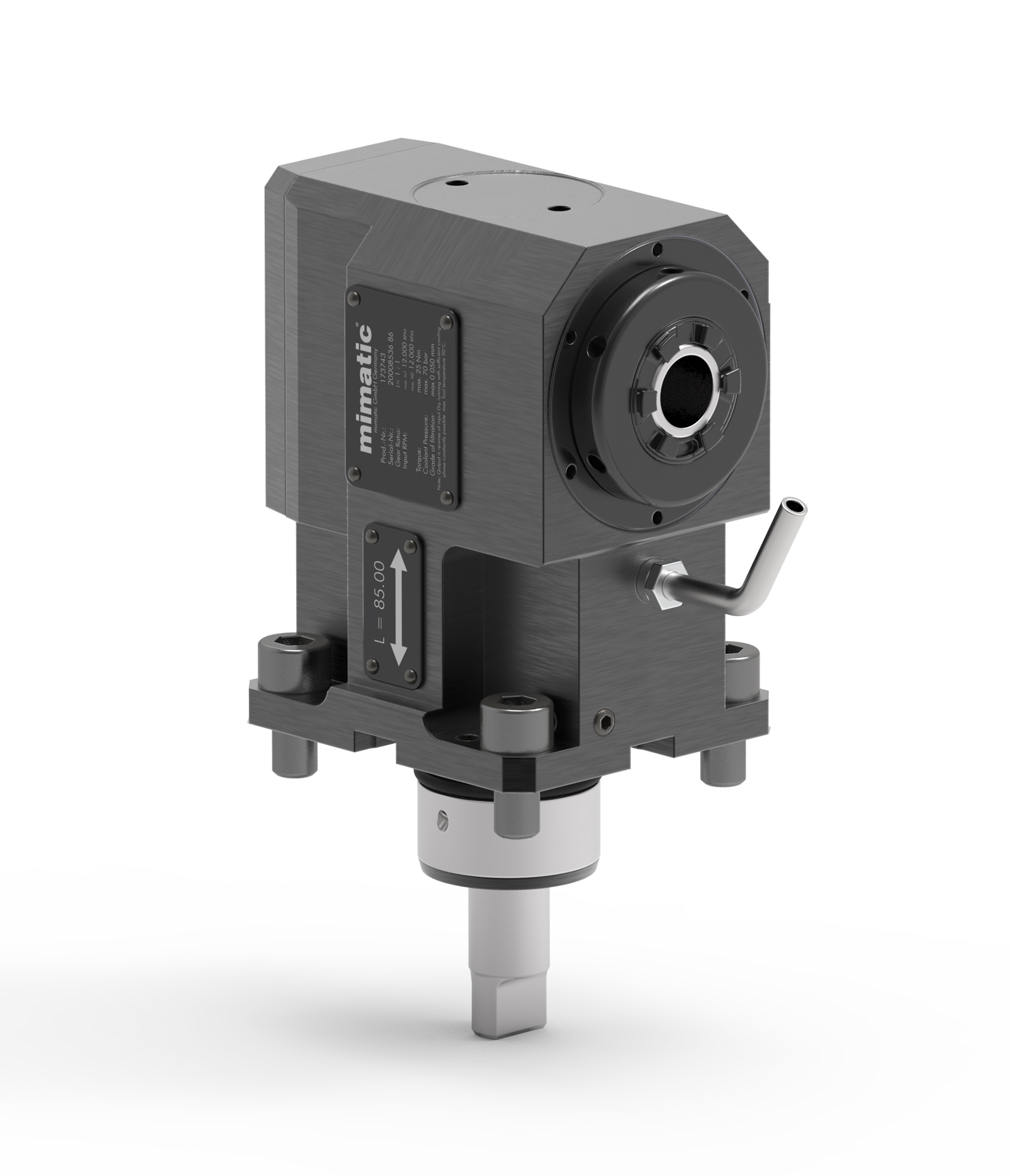 Angetriebenes Werkzeug BMT40 Winkel-Einheit 90° Angetriebenes Werkzeug BMT40 Winkel-Einheit 90°