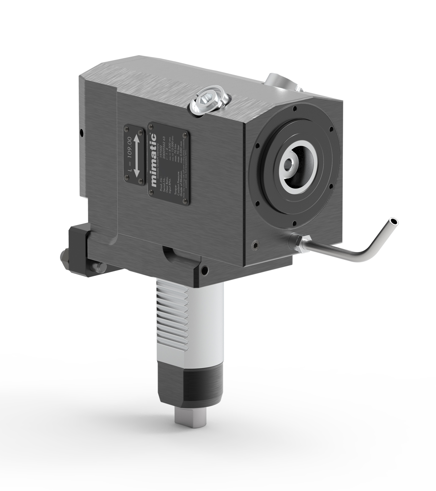 Angetriebenes Werkzeug VDI40 Winkel-Einheit 90° Angetriebenes Werkzeug VDI40 Winkel-Einheit 90°