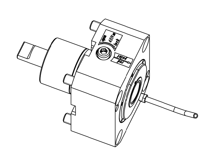 Angetriebenes Werkzeug BMT60 Gerade Einheit Angetriebenes Werkzeug BMT60 Gerade Einheit
